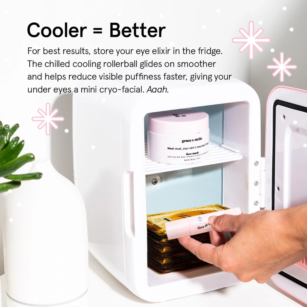 Grace & Stella Dew It All De-Puffing Eye Elixir, 15 ml / 0.51 oz