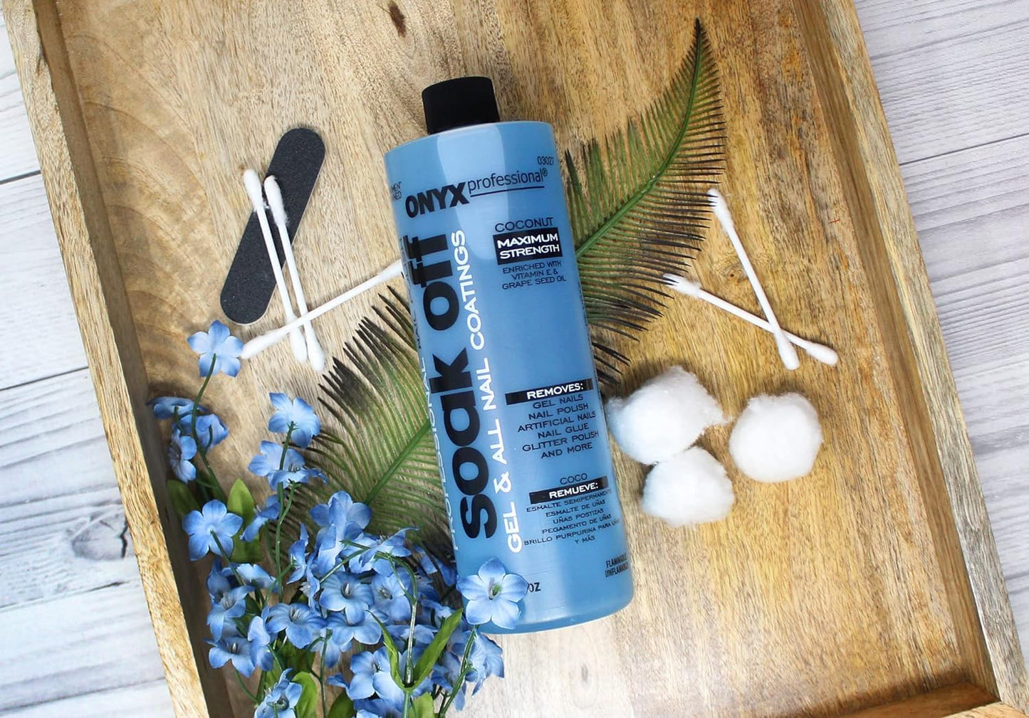 Onyx Professional Nail Polish Soak Off Gel & All Nail Coatings 473ml / 16 fl oz