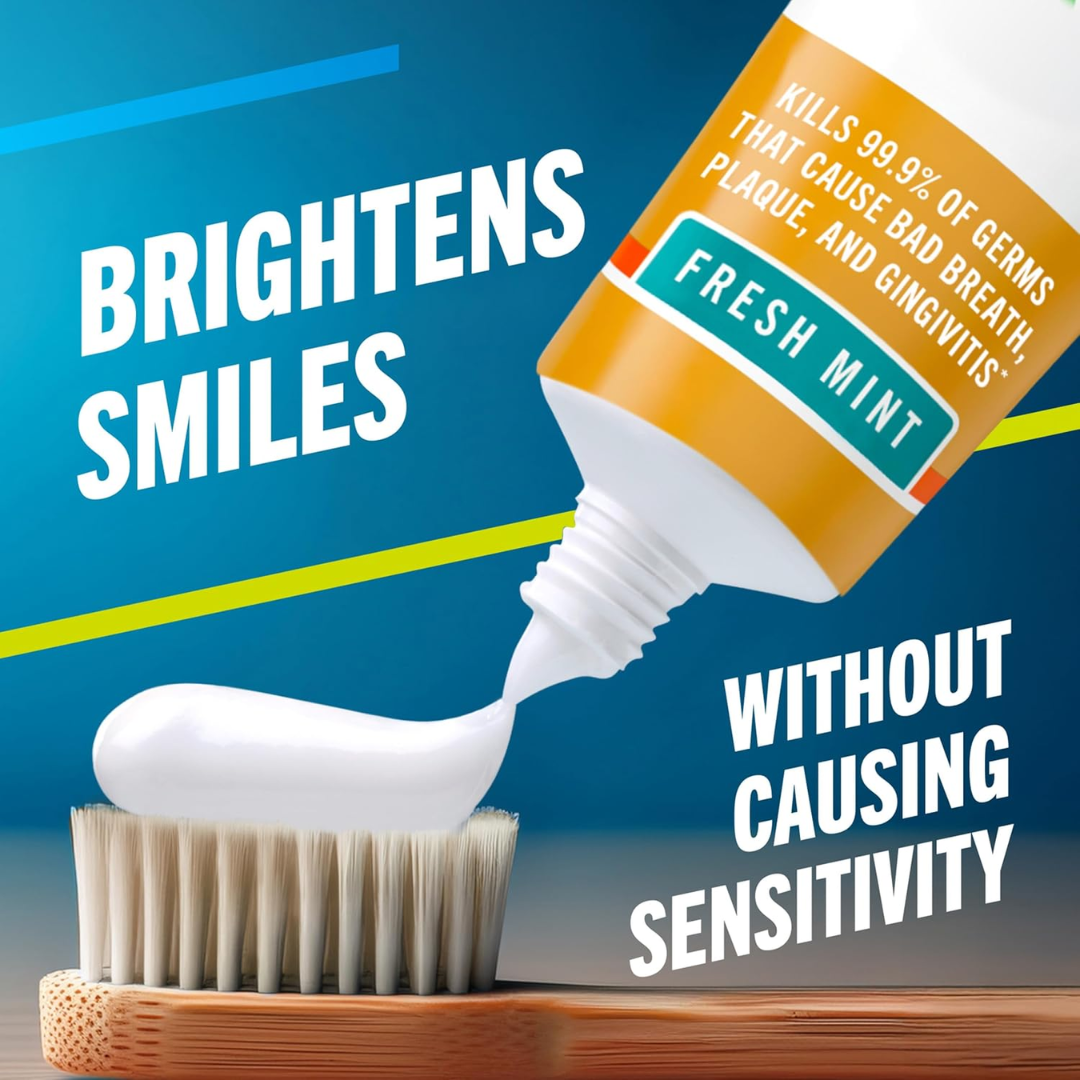 TheraBreath Deep Clean Fresh Mint Toothpaste, 4 oz / 113 g