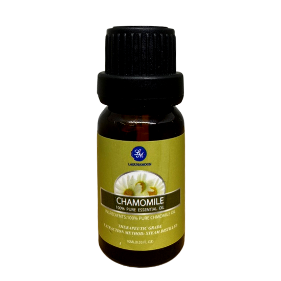 Lagunamoon 100% Pure Essential Oil Chamomile 0.33 Fl Oz (10ml)
