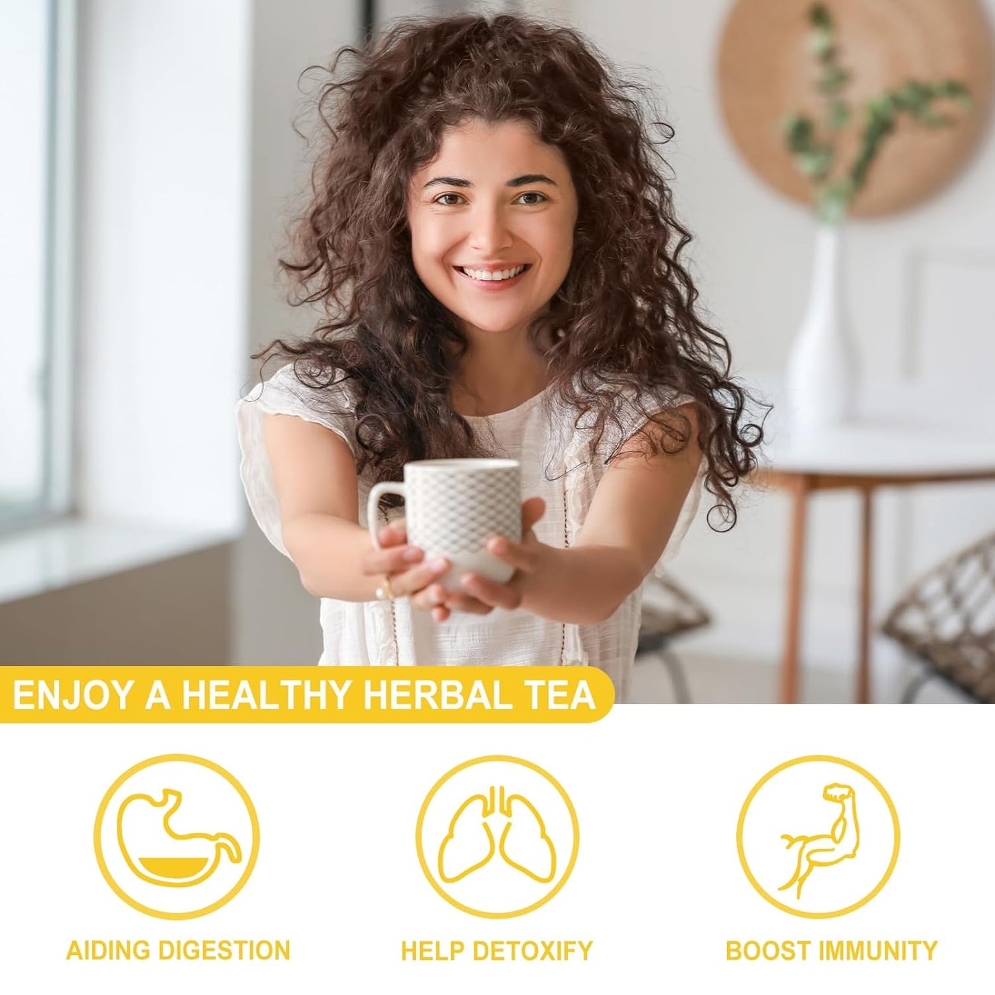 FullChea Dandelion Leaf & Root Tea 50 Tea Bags (100g)