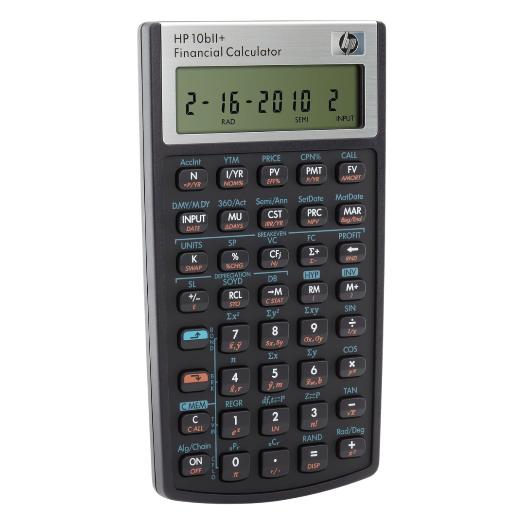 HP 10bII+ Financial Calculator