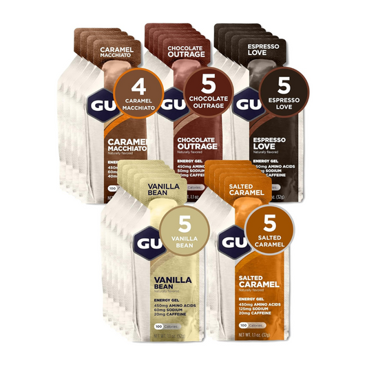 GU Naturally Flavored Energy Gel 100 Calories 1.1 oz (32g)