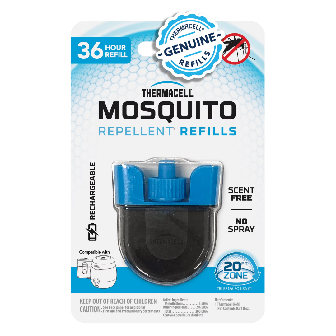 Thermacell Rechargeable Mosquito Repellent Refill Compatible with Thermacell E-Series & Radius Only, 1 Refill