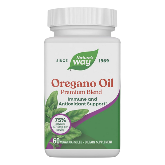 Nature’s Way Oregano Oil Premium Blend, 60 Capsules