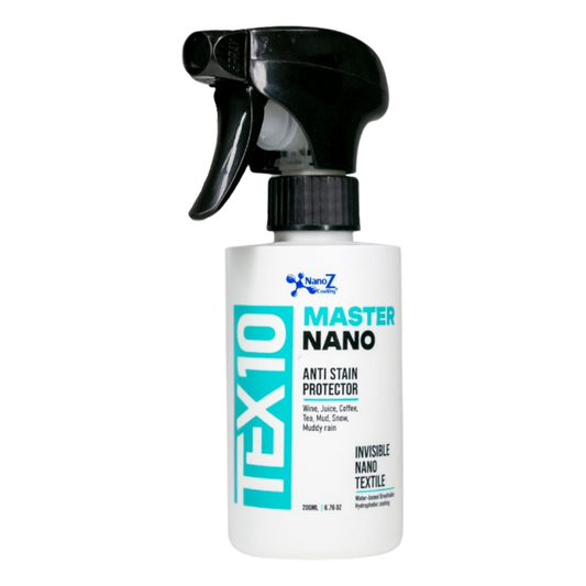 Nano Z Coating Master Nano Tex10 Anti Stain Protector Invisible Nano Textile, 200 ml / 6.76 oz
