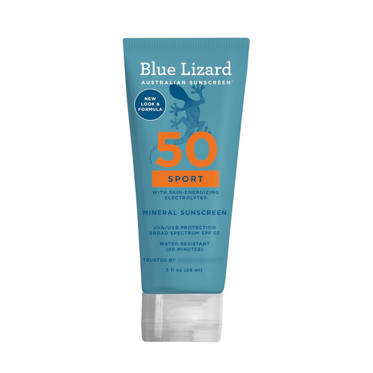 Blue Lizard Australian Mineral Sport Sunscreen SPF 50, 3 oz / 89 ml
