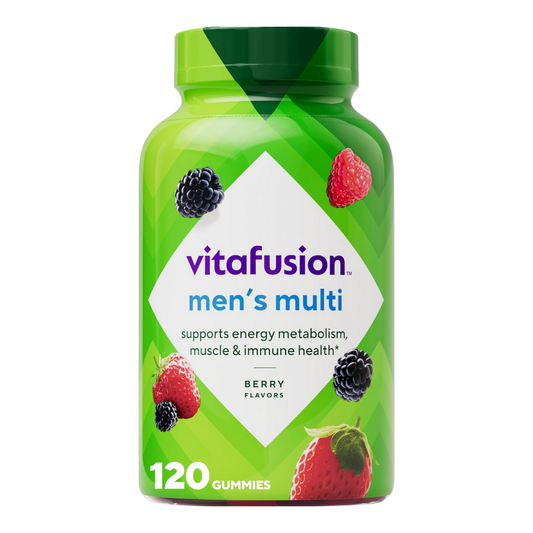 Vitafusion Men’s Multi Berry Flavors, 120 Gummies