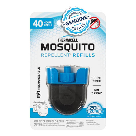 Thermacell Mosquito Repellent Refill 20ft Zone 40 Hour Refill Scent Free, 0.33 oz