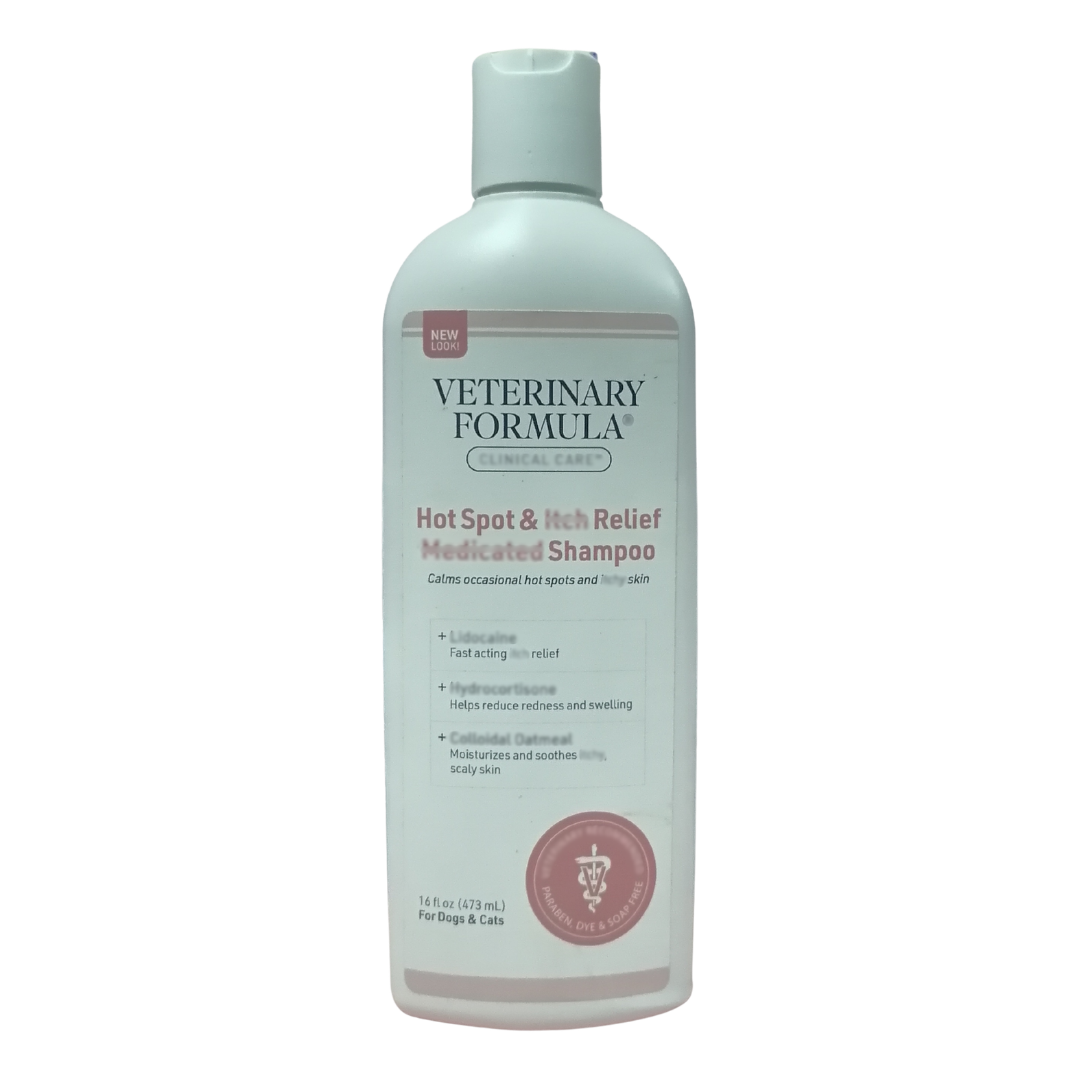 Veterinary Formula Hot Spot & Relief Shampoo for Dogs and Cats, 16 oz / 473 ml