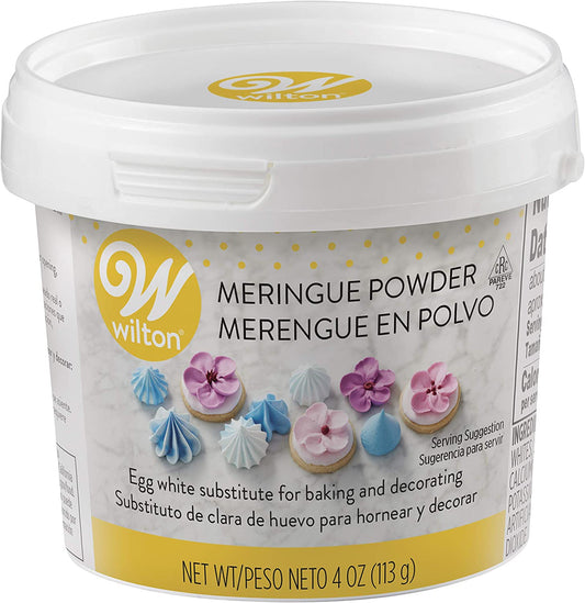 Wilton Meringue Powder Egg White Substitute, 4 oz.