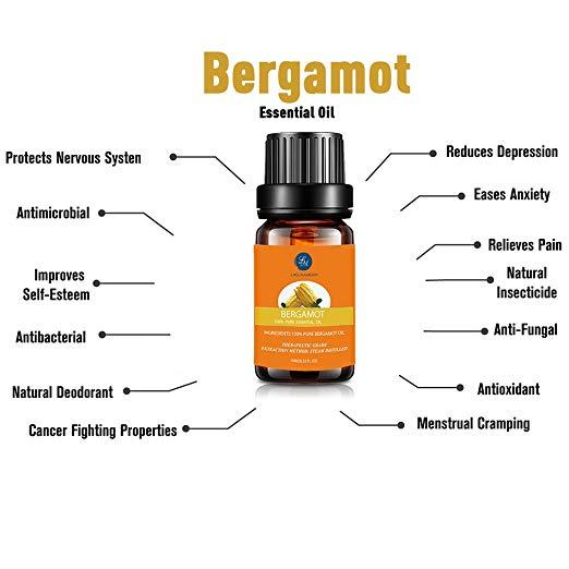 Lagunamoon 100% Pure Essential Oil 10 ml (Bergamot)