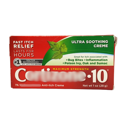 Maximum Strength Itch Ultra Soothing Creme, 28 g / 1 oz.