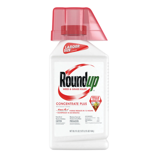 Roundup Grass Killer Concentrate Plus Value Size, 1.08 L / 36.8 fl oz