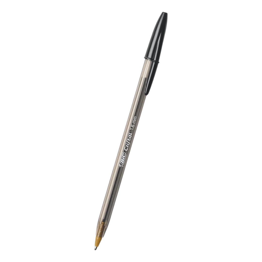 BIC Cristal Xtra Bold Black Ball Pen 1.6mm, 1 Count