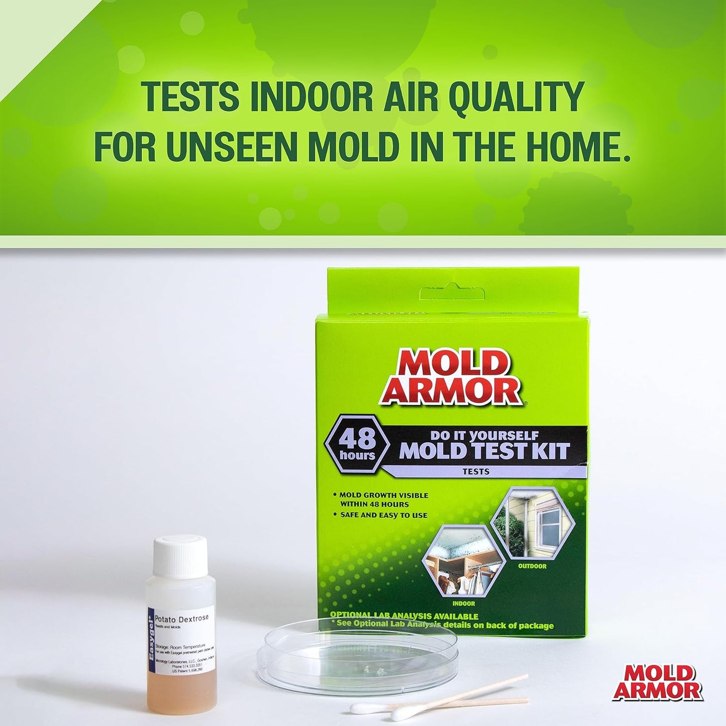 Mold Armor 48 hrs Do It Yourself Mold Test Kit