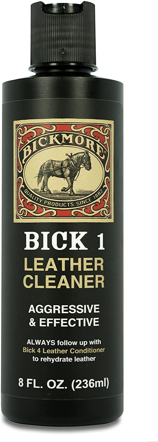 Bickmore Bick 1 Leather Cleaner 8 oz Best Deep Cleaner Shoes, bags, Accessories, Furniture etc.