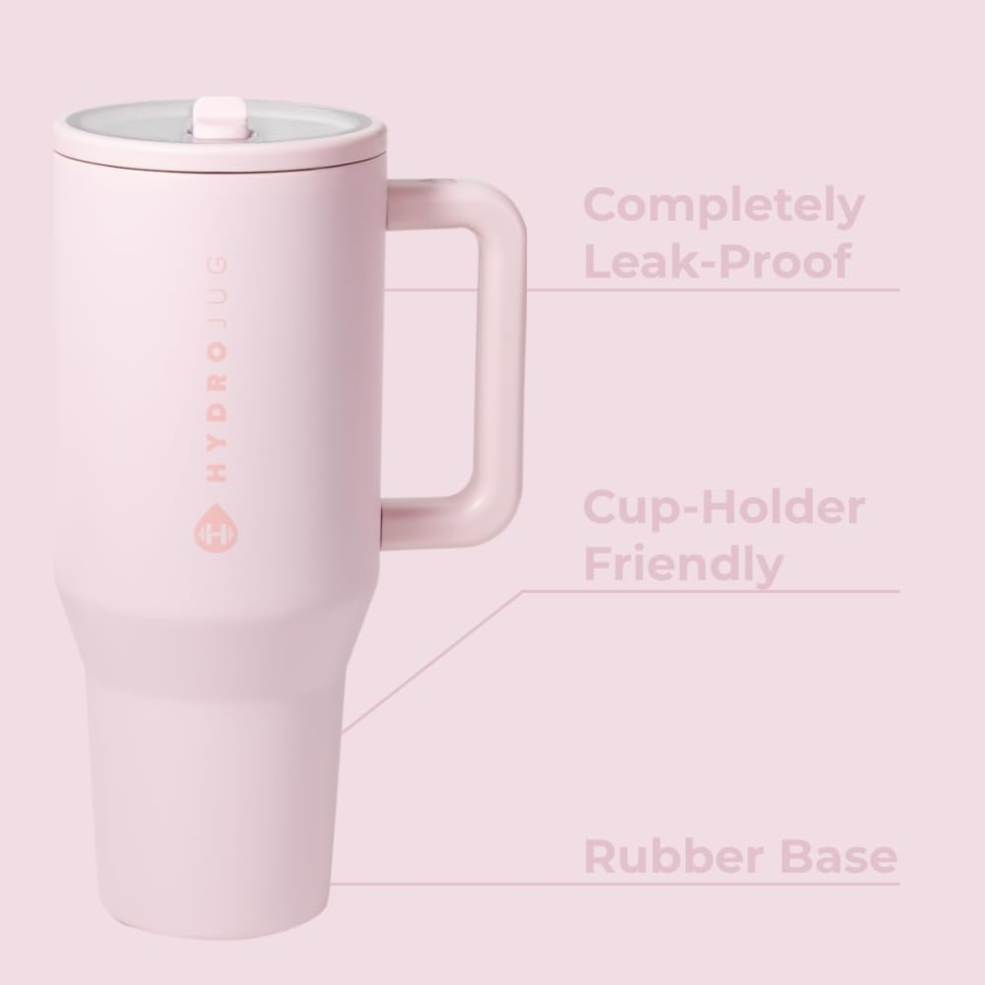 HydroJug Traveler Pink Sand, 40 oz