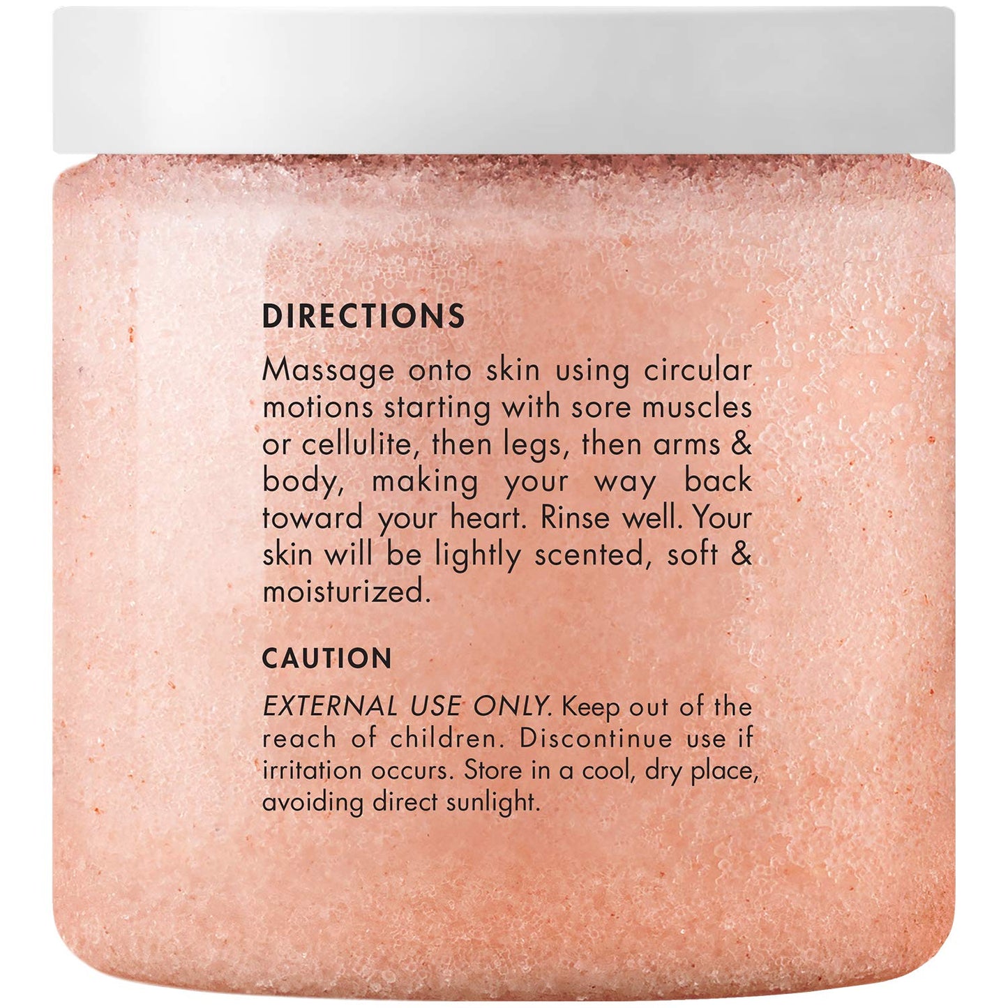 Majestic Pure 100% Pure & Natural Himalayan Salt Scrub with Lychee Fruit Essential Oil & Sweet Almond Oil, 10 oz. / 283g