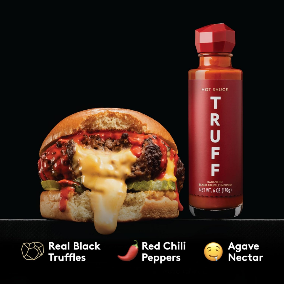 Truff Habanero Black Truffle Infused Hot Sauce, 6 oz / 170 g