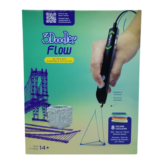 3Doodler Flow The Original 3D Printing Pen 8 Colors