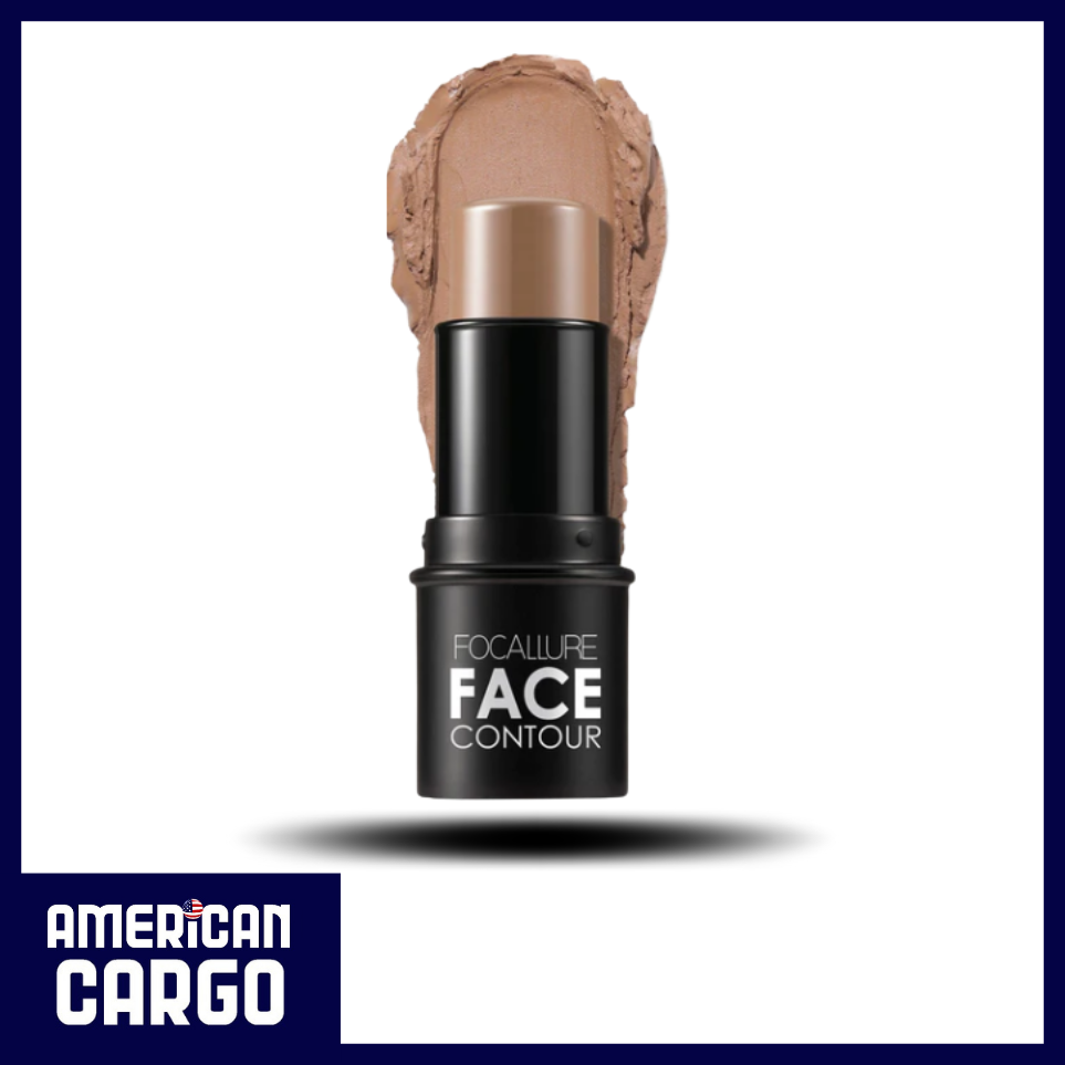 Focallure Highlighter & Contour FA01 0.2 Oz / 6g (Contour Foundation Stick #10 Mocha)