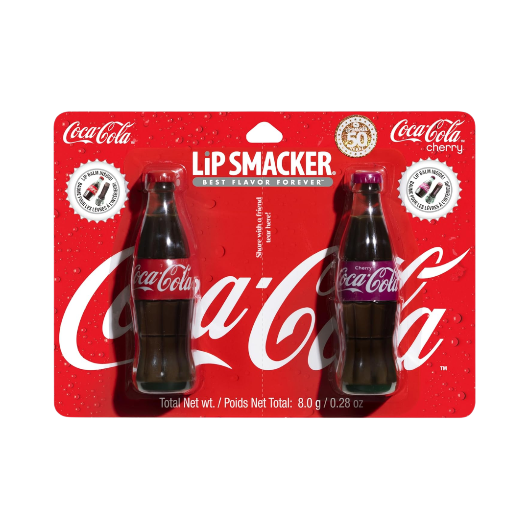 Lip Smacker Coca-Cola Bottle Lip Balm Duo, 8 g / 0.28 oz