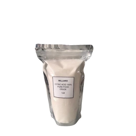 Trial Size Milliard Food Grade Citric Acid -  1 lb