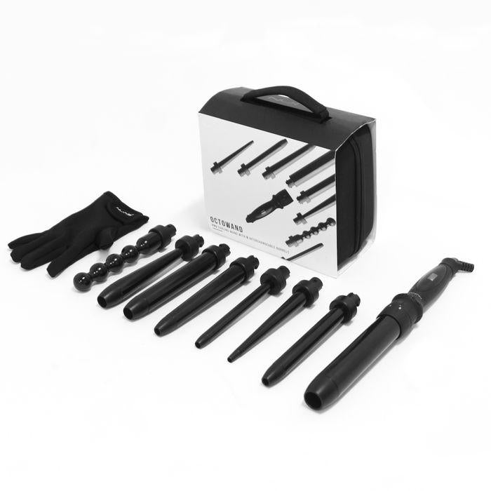 NuMe Octowand, Pro Curling Wand with 8 Interchangeable Barrels