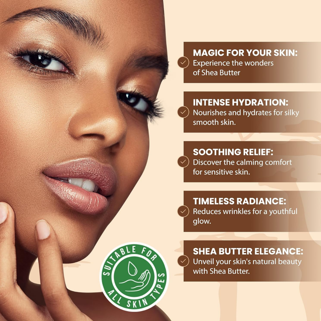 Plant Guru African Shea Butter, 8 oz
