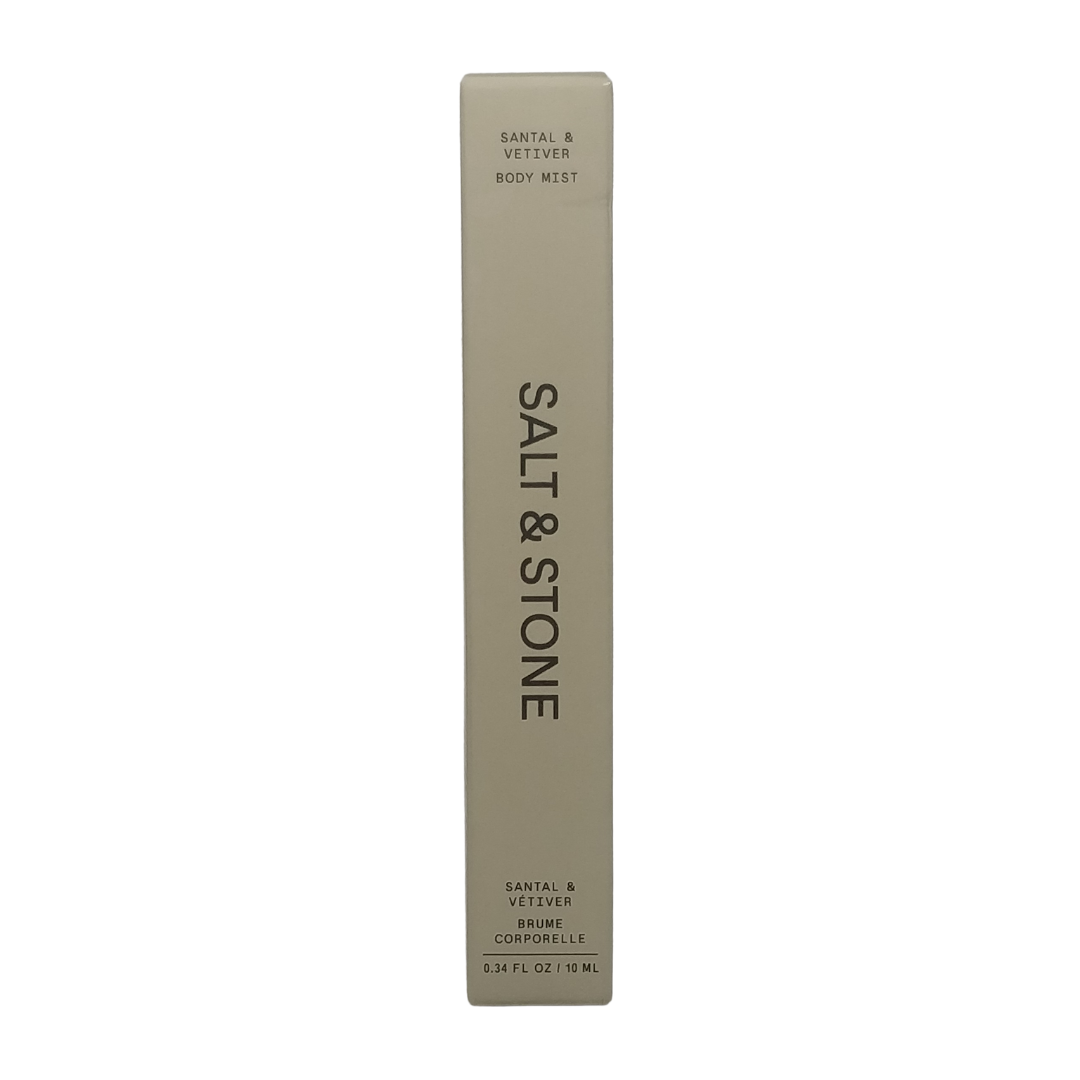 Salt & Stone Santal & Vetiver Body Mist, 10 ml / 0.34 fl oz