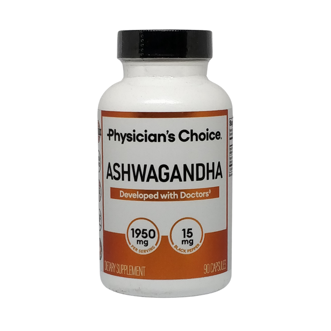 Physicians Choice 1950mg Organic Ashwagandha 90 Caps