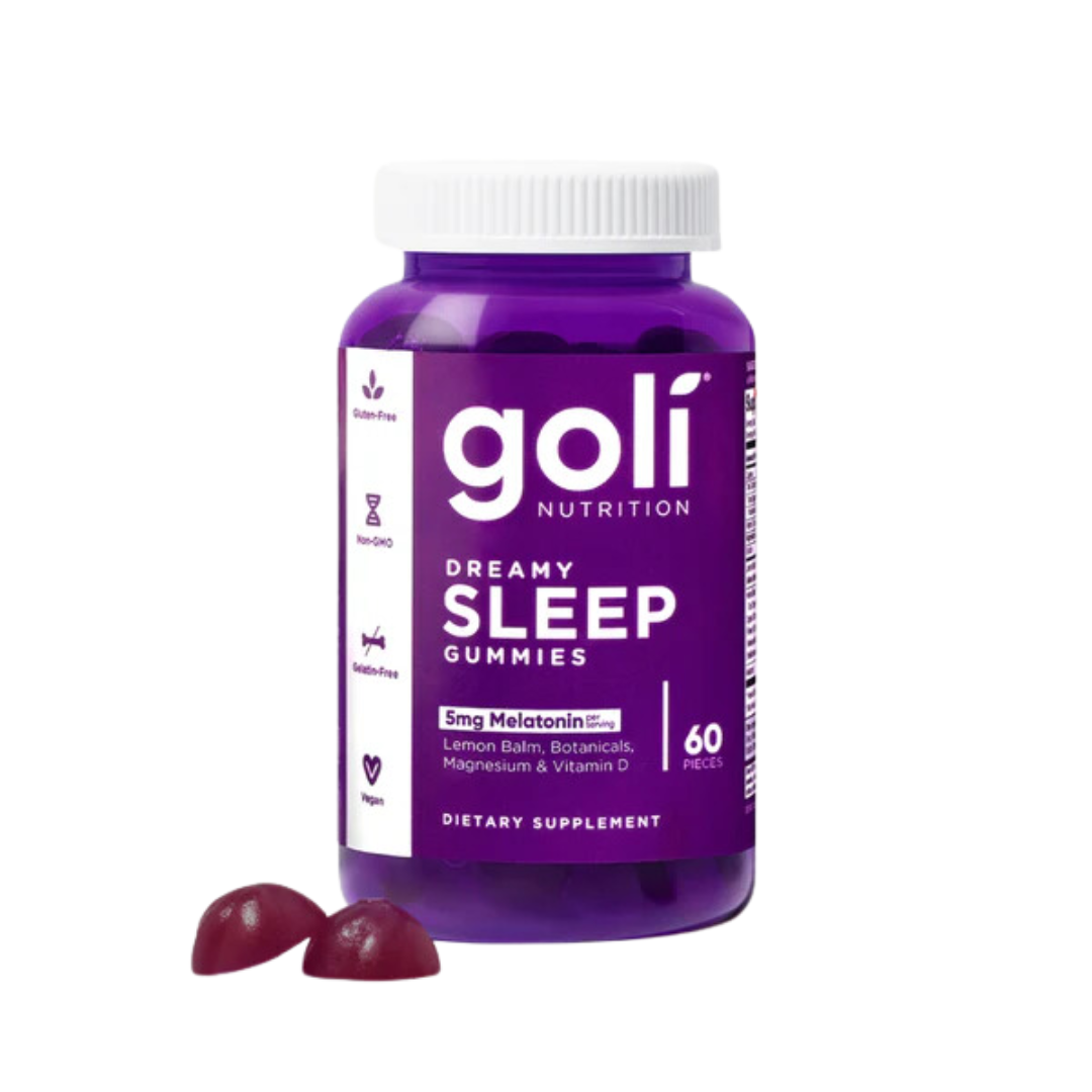 Goli 6-Pack GIFT SET Apple Cider Vinegar, Ashwagandha, Superfruits, Supergreens, Matcha and Dreamy Sleep, 60 gummies