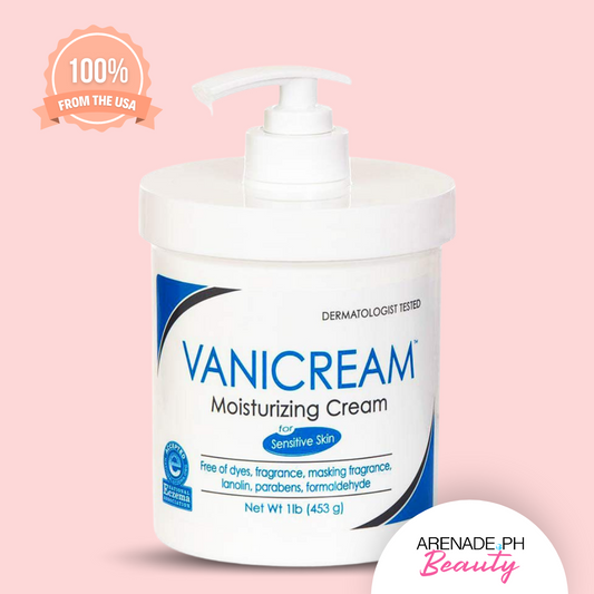 Vanicream Moisturizing Cream For Sensitive Skin with Pump Dispenser (PACKAGING MAY VARY)