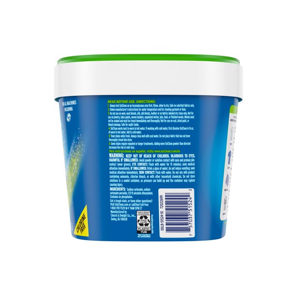 OxiClean Versatile Stain Remover Powder , 3 Lbs.
