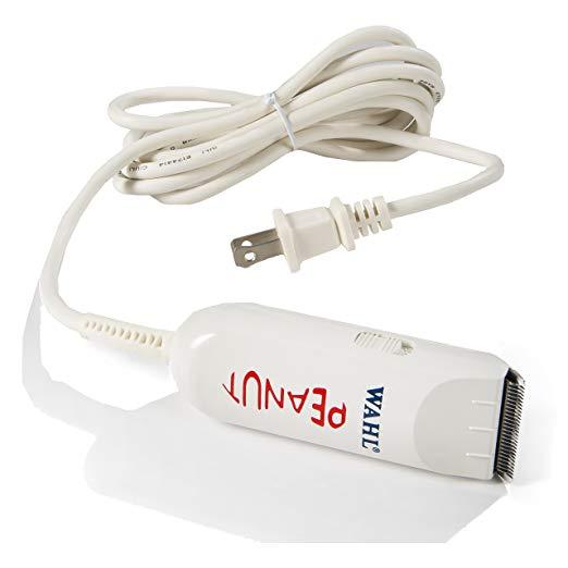 Wahl Professional Peanut Classic Clipper/Trimmer #8685, White – Great for Barbers and Stylists – Powerful Rotary Motor