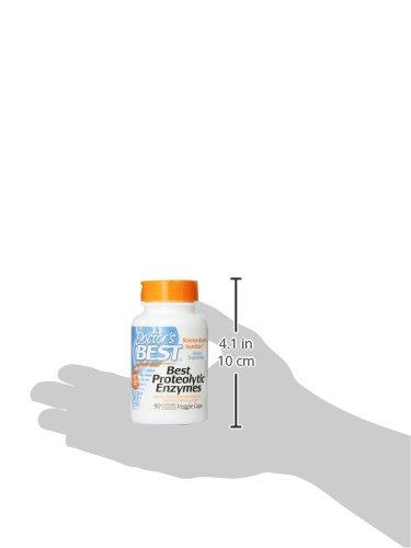 Doctor's Best Proteolytic Enzymes, Gluten Free Vegetarian, 90 Veggie Caps