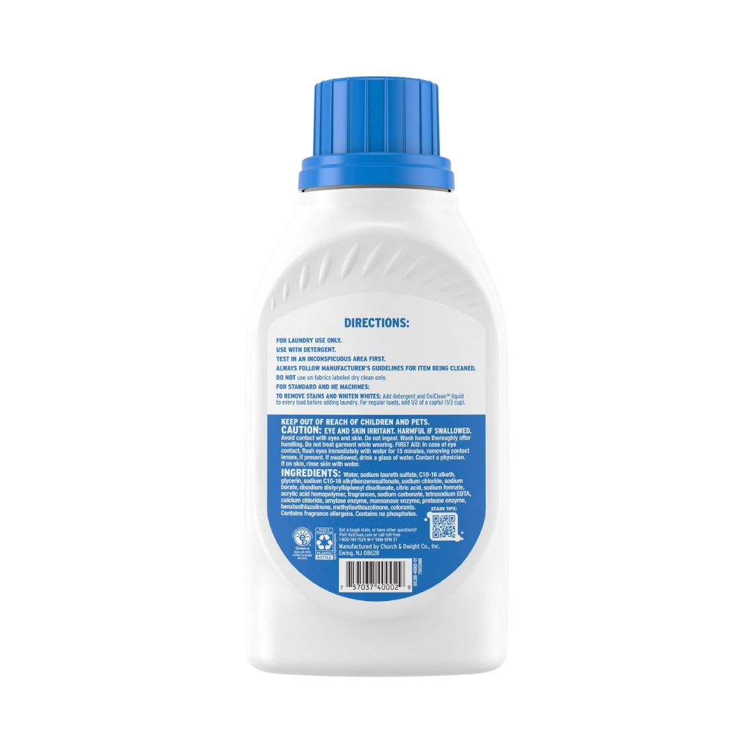OxiClean White Revive Whitener & Stain Remover, 45 oz / 1.33 L