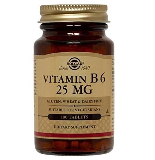 Solgar Vitamin B6 25mg (100 Tablets)