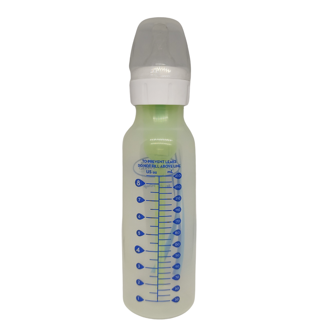 Dr. Brown's by Handi-Craft Natural Flow Feeding Plastic Baby Bottle, 250 ml / 8 oz.