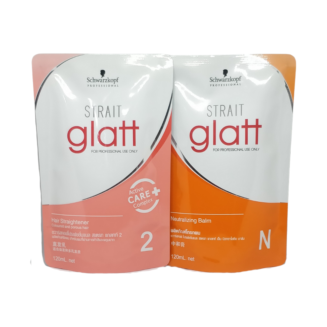 Schwarzkopf Professional Strait Glatt Hair Straightener 2 Coloured & Porous Hair