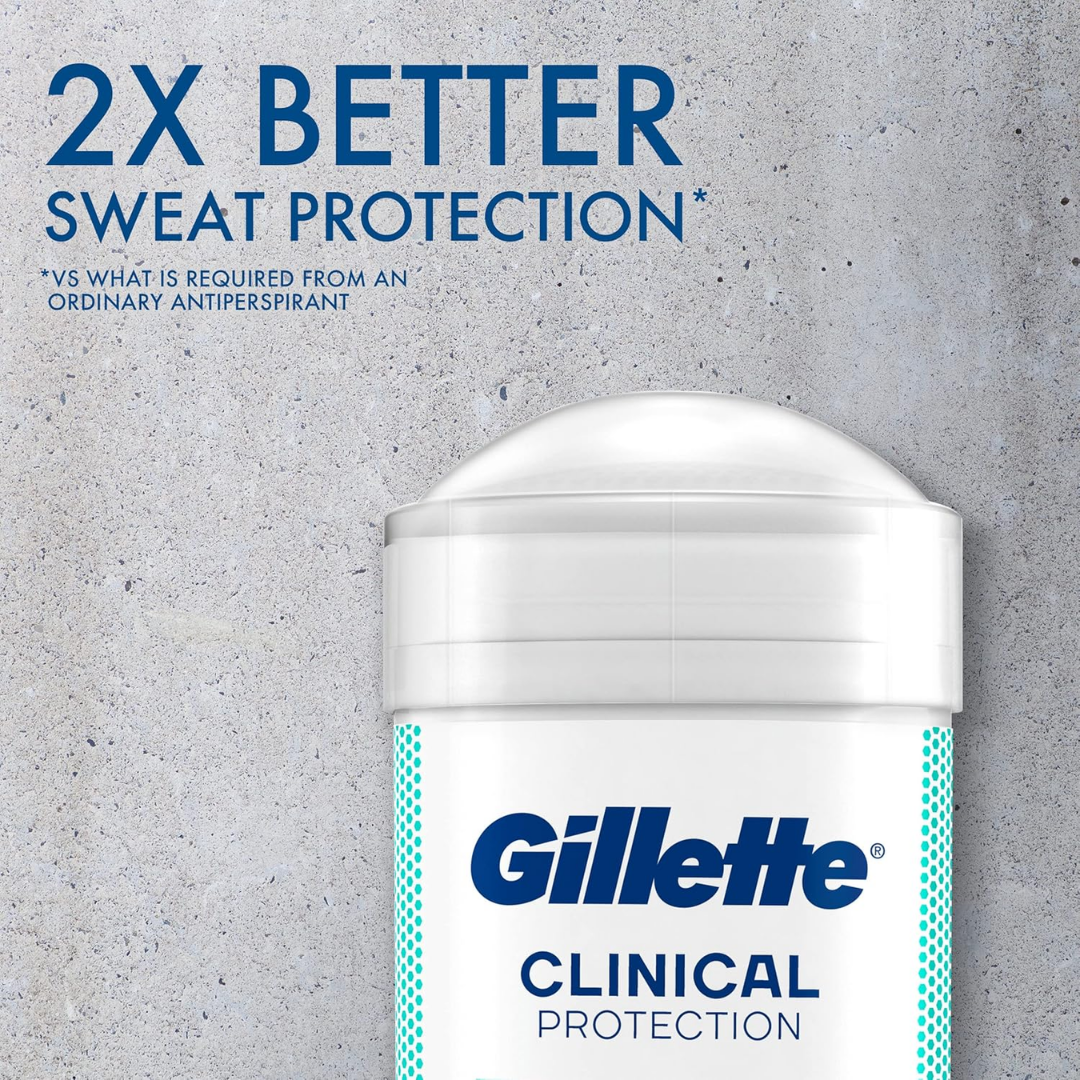 Gillette Clinical Protection Arctic Ice Soft Solid Deodorant, 2.6 oz