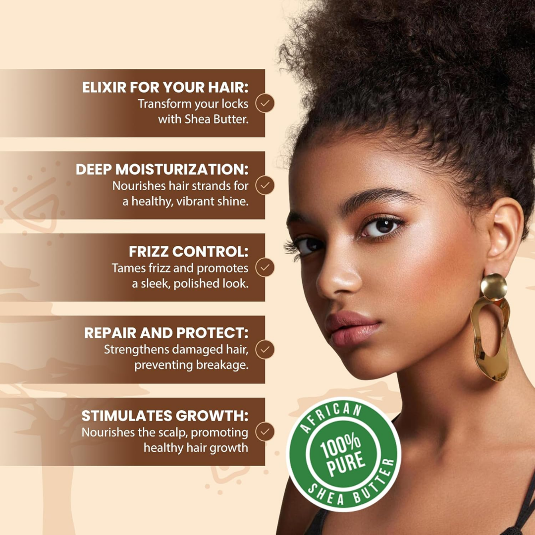 Plant Guru African Shea Butter, 8 oz