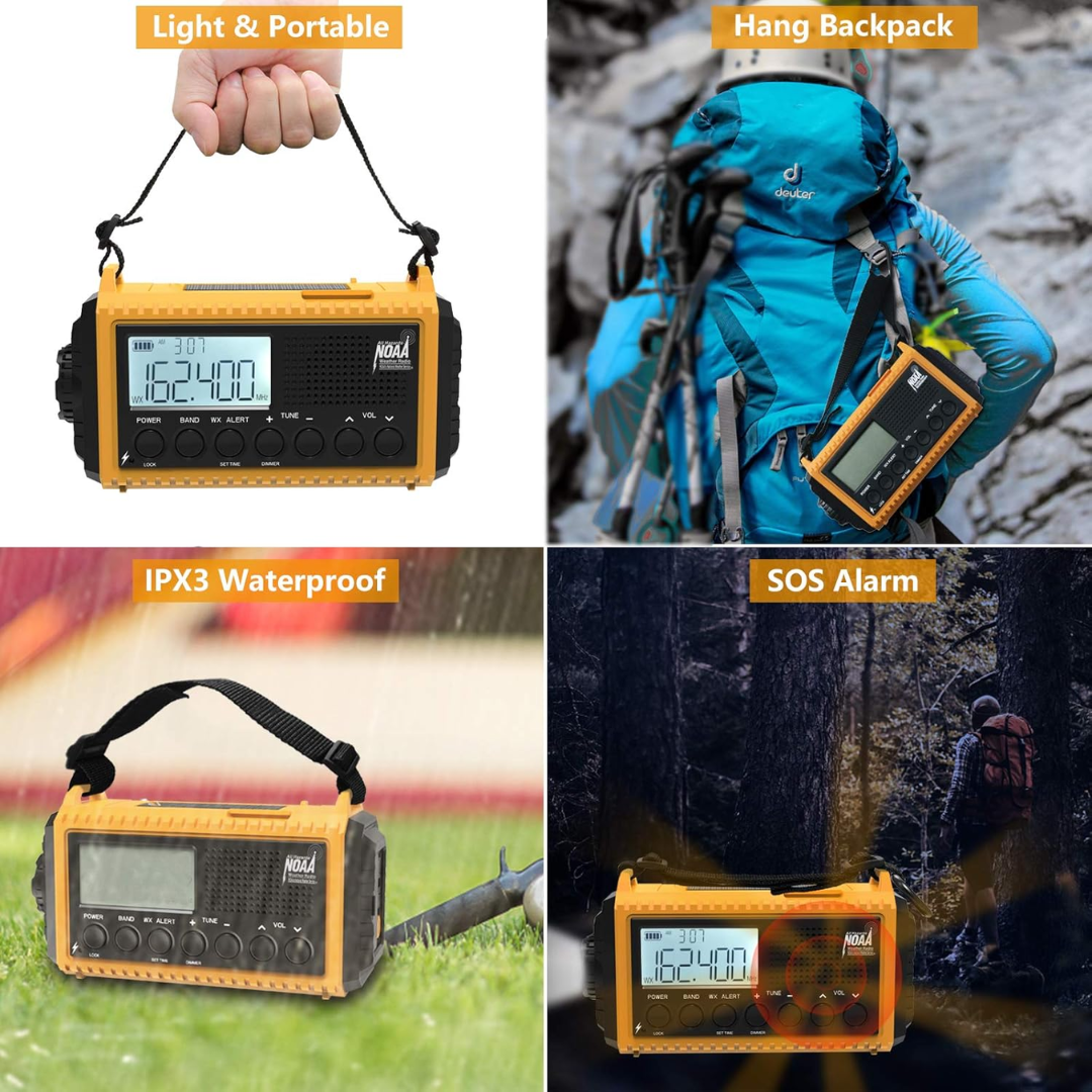 Raynic Emergency Alert Radio CR1009Pro