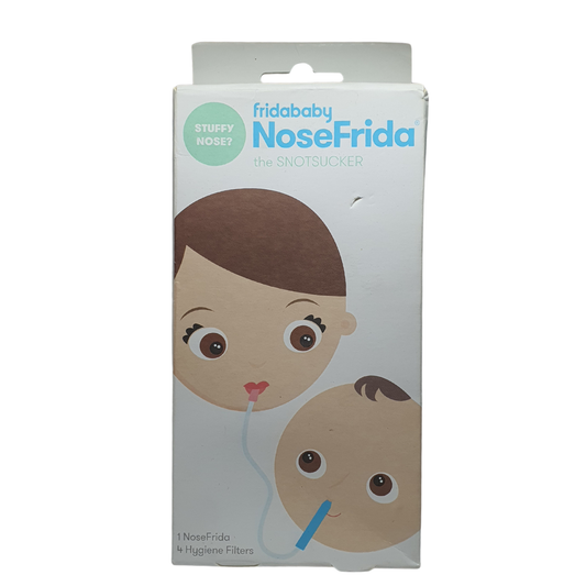 Frida Baby NoseFrida Snotsucker, 1 NoseFrida Filter / 4 Hygiene Filters