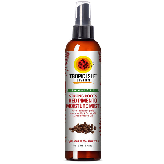 Tropic Isle Living Strong Roots Red Pimento Moisture Mist, 8 oz. / 237ml Hydrates and Moisturizes