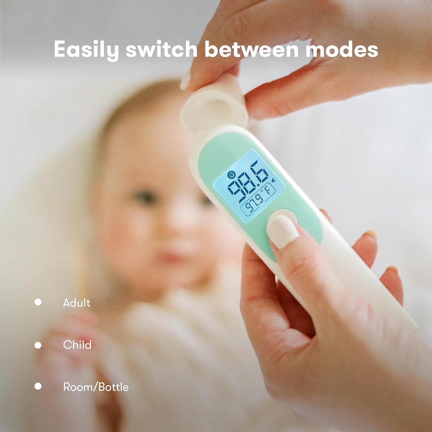 Frida Baby 3 In 1  Ear, Forehead + Touchless Thermometer for 6+ Months