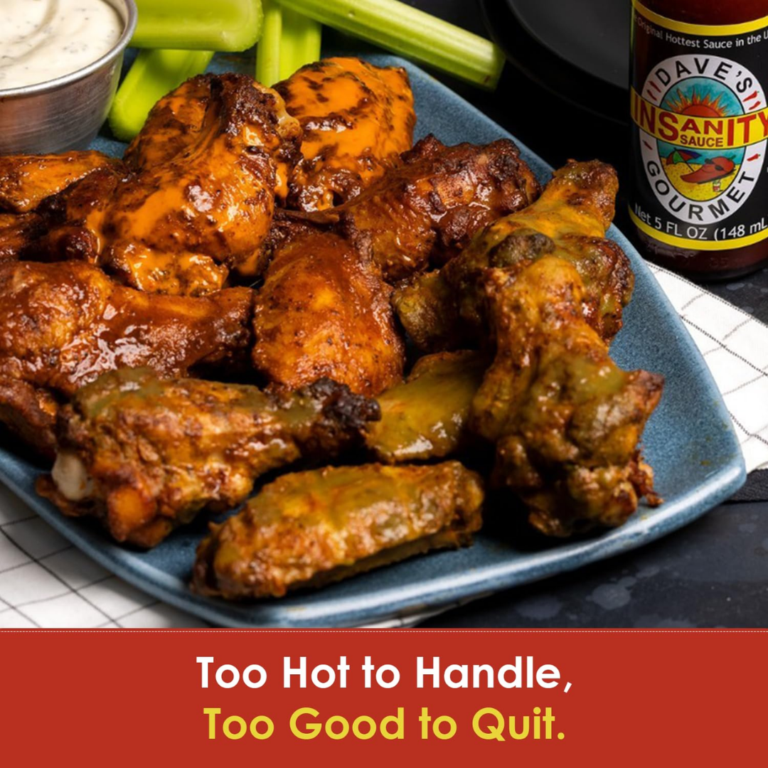 Dave's Gourmet Insanity Hot Sauce, 5 oz / 148 ml