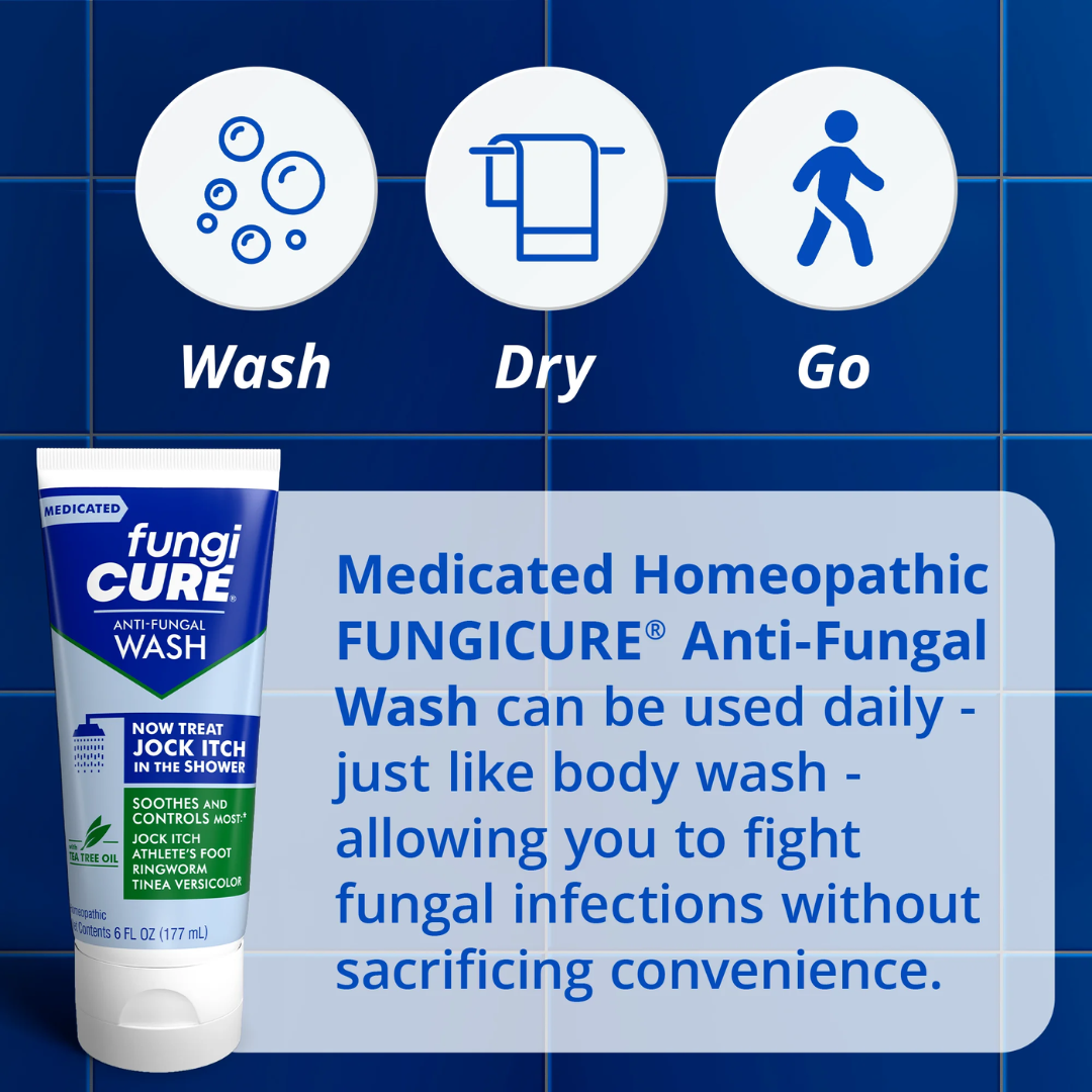 Medicated Fungi Cure Anti-Fungal Wash, 6 oz / 177 ml