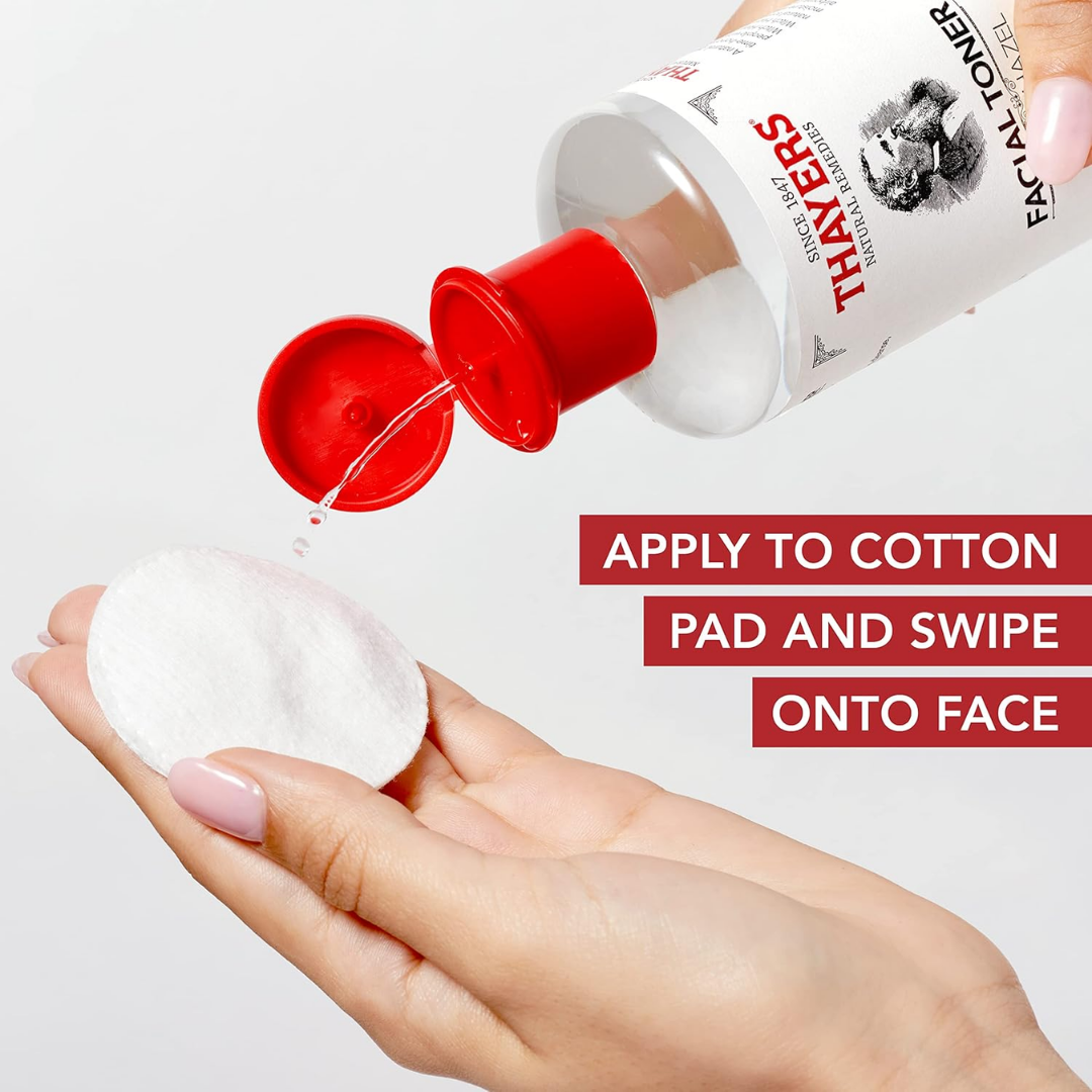 Thayers Witch Hazel Aloe Vera Formula, Alcohol-Free Toner 12 oz (Lavender)